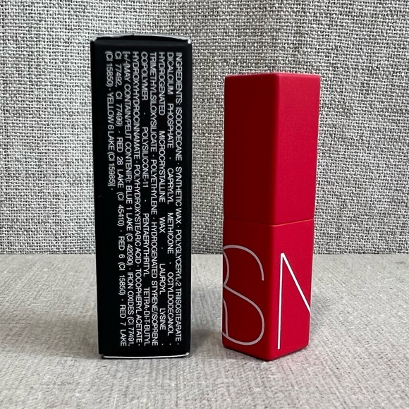 🎁2 for $30🎁 NARS Powermatte Long-Lasting Lipstick mini in Dragon Girl - Picture 7 of 8